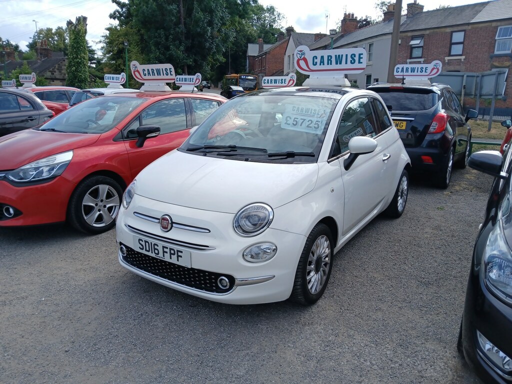 Fiat 500 1.2 Lounge White