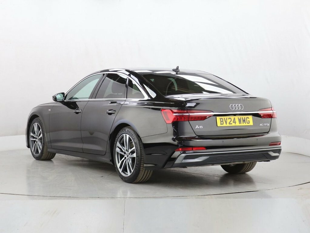 Audi A6 Saloon 2L S Line BV24WMG Black #5