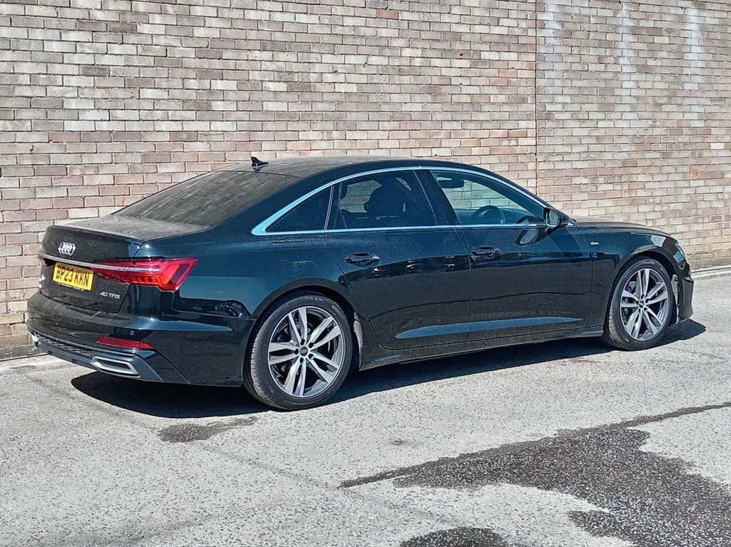 Audi A6 Saloon 2L S Line BP23KKN Black #4