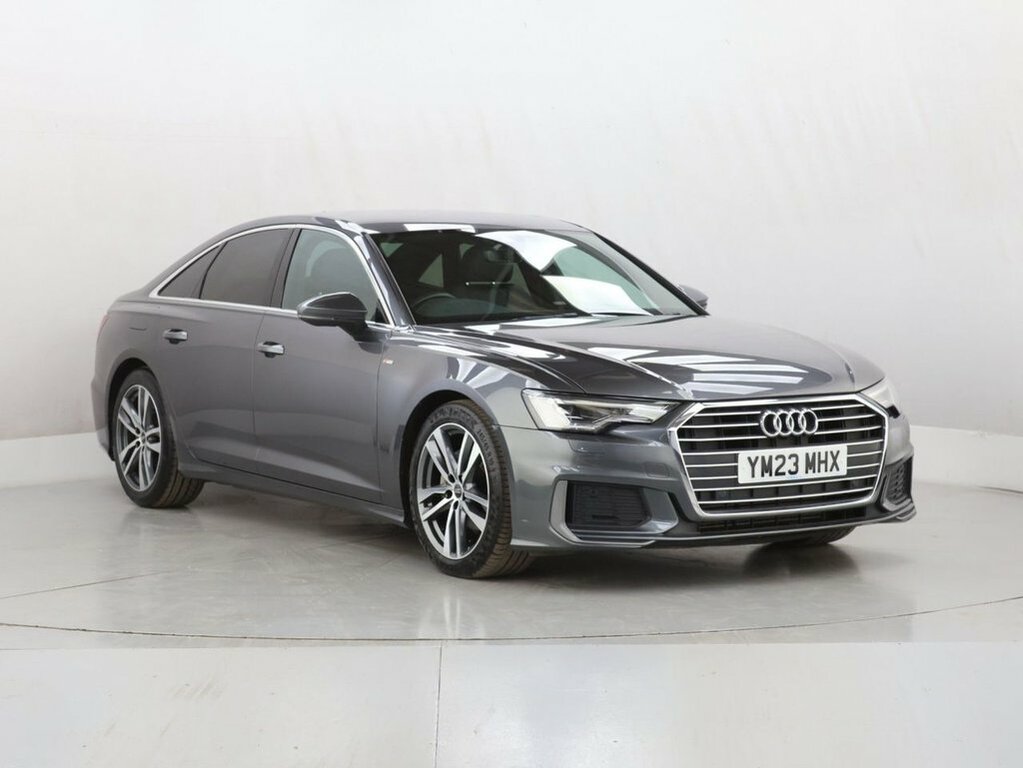 Audi A6 Saloon 2L S Line YM23MHX Grey #2