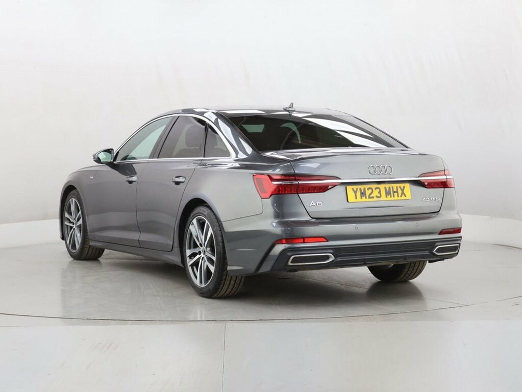 Audi A6 Saloon 2L S Line YM23MHX Grey #6