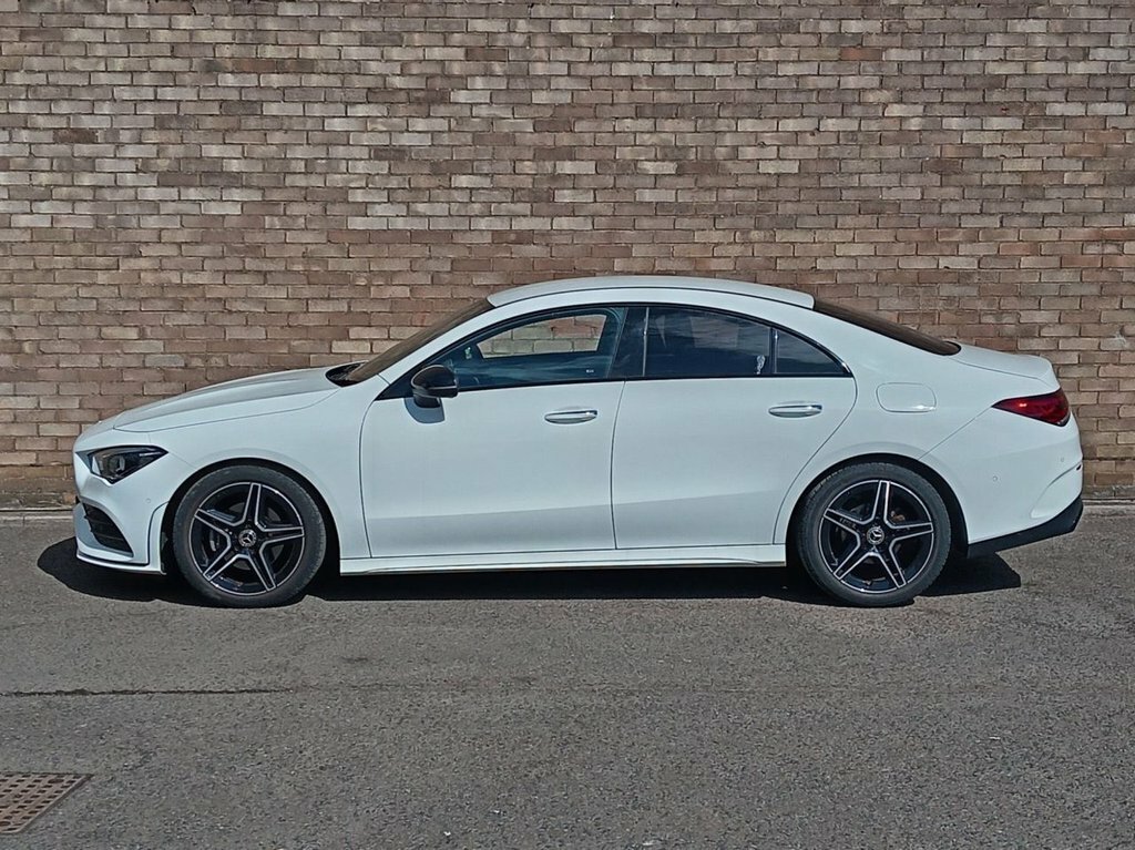 Mercedes-Benz CLA Class 1.3L Amg Line White #3