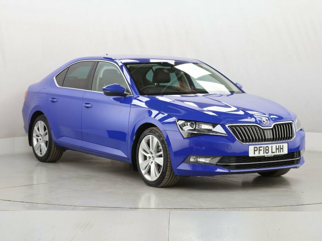 Skoda Superb 2L Se L Executive Blue #2