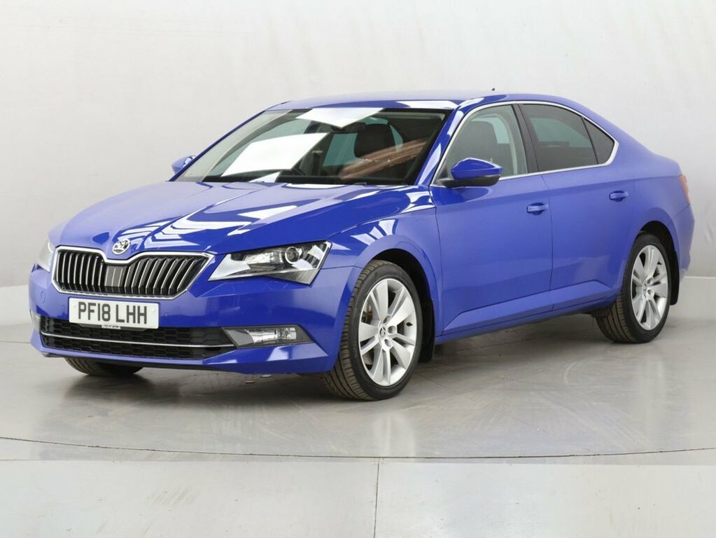 Skoda Superb 2L Se L Executive Blue #4