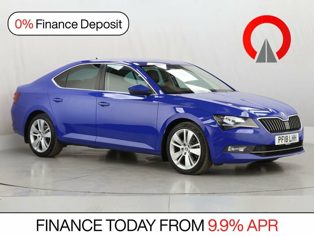 Skoda Superb 2L Se L Executive Blue