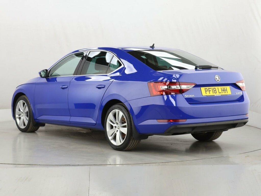 Skoda Superb 2L Se L Executive Blue #6