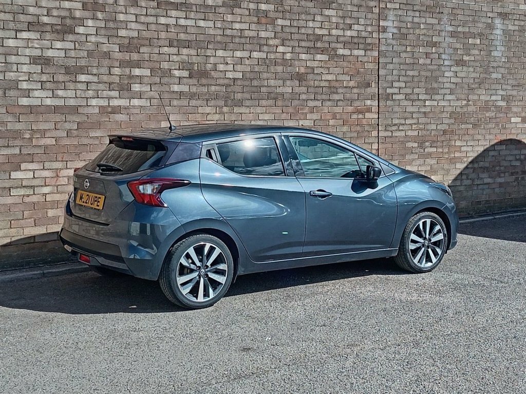 Nissan Micra 1L Tekna Grey #4