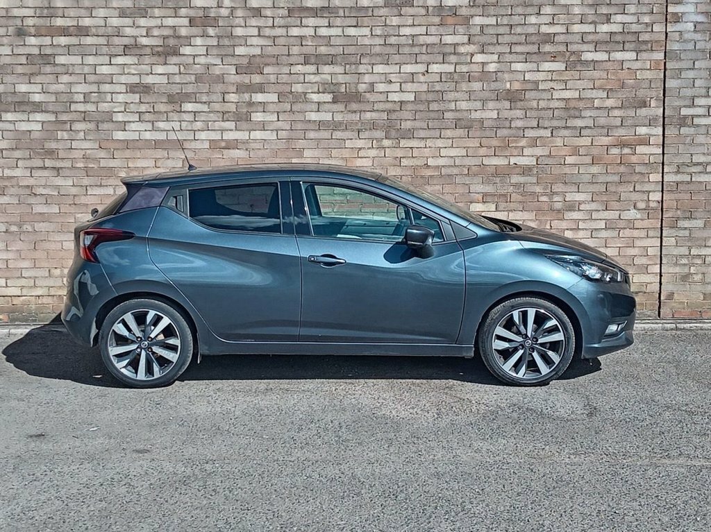 Nissan Micra 1L Tekna Grey #3