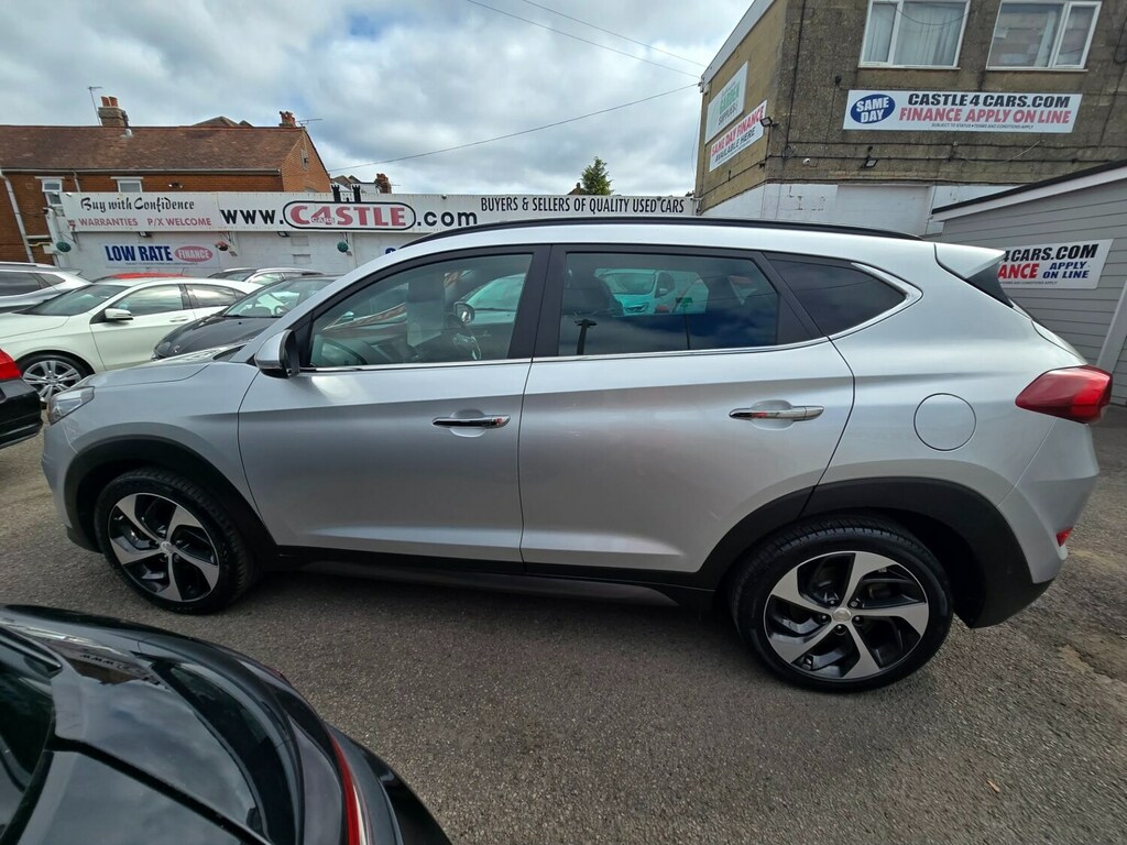 Hyundai Tucson 1.7 Crdi Blue Drive Premium Se 2Wd Dct Silver #5