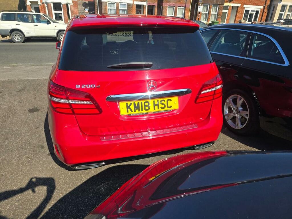 Mercedes-Benz B Class B200d Amg Line Premium Plus Red #6