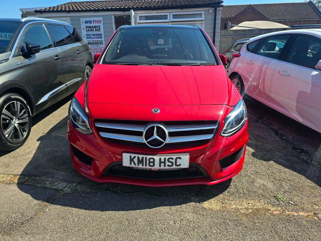 Mercedes-Benz B Class B200d Amg Line Premium Plus Red #2