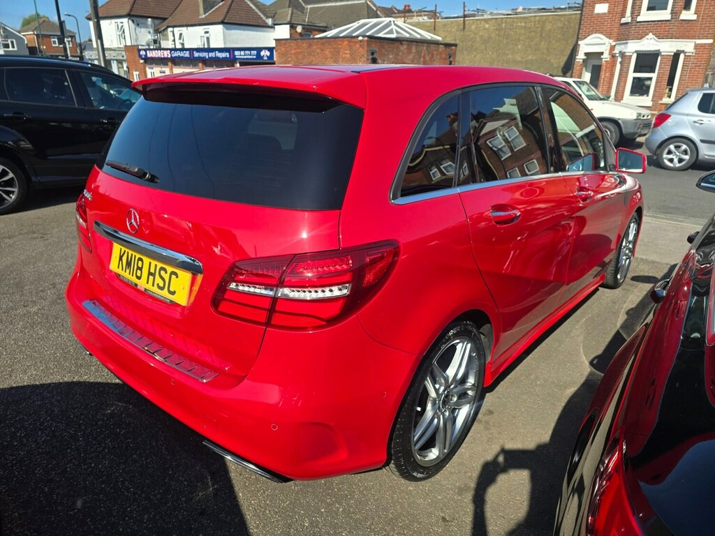 Mercedes-Benz B Class B200d Amg Line Premium Plus Red #5