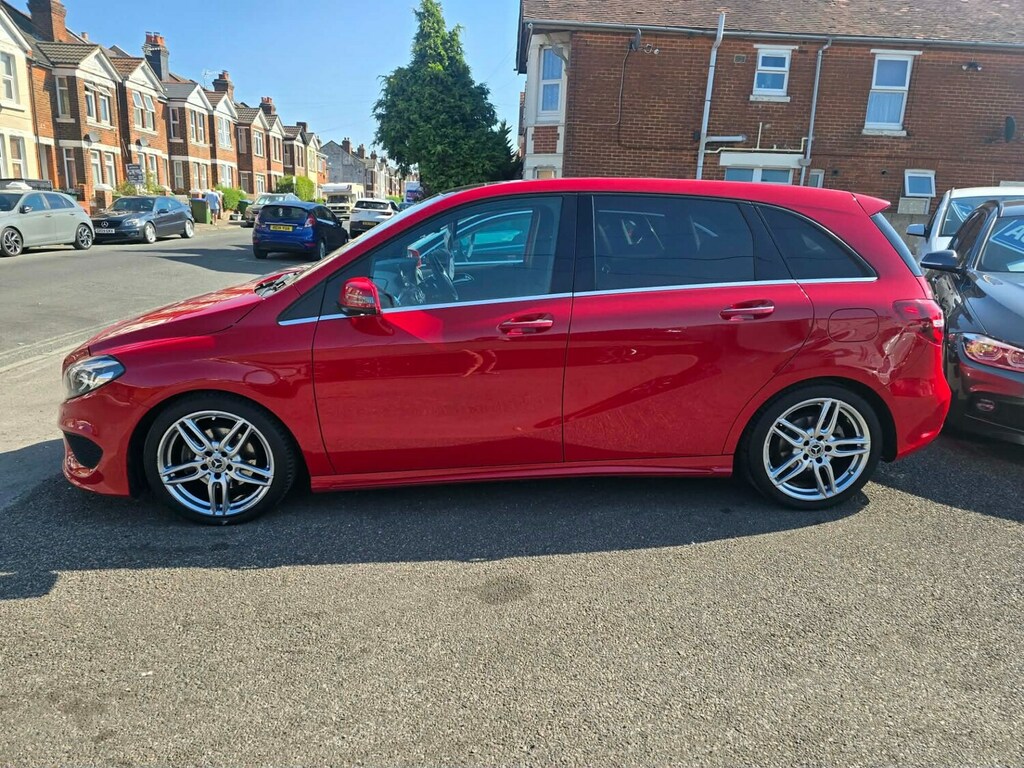 Mercedes-Benz B Class B200d Amg Line Premium Plus Red #4