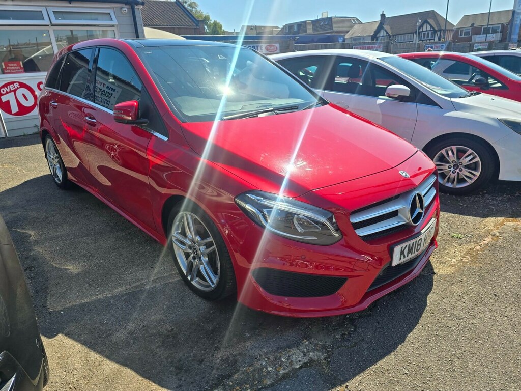 Mercedes-Benz B Class B200d Amg Line Premium Plus Red #3