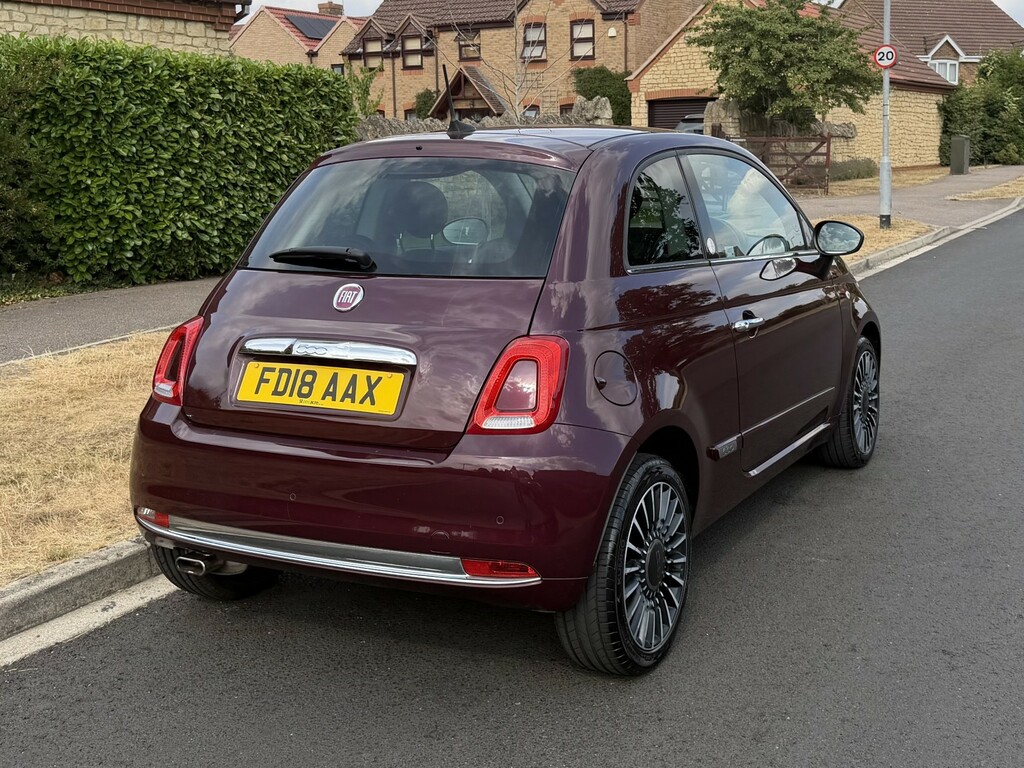 Fiat 500 1.2 500 E6b 1.2 69Hp Mirror Red #5
