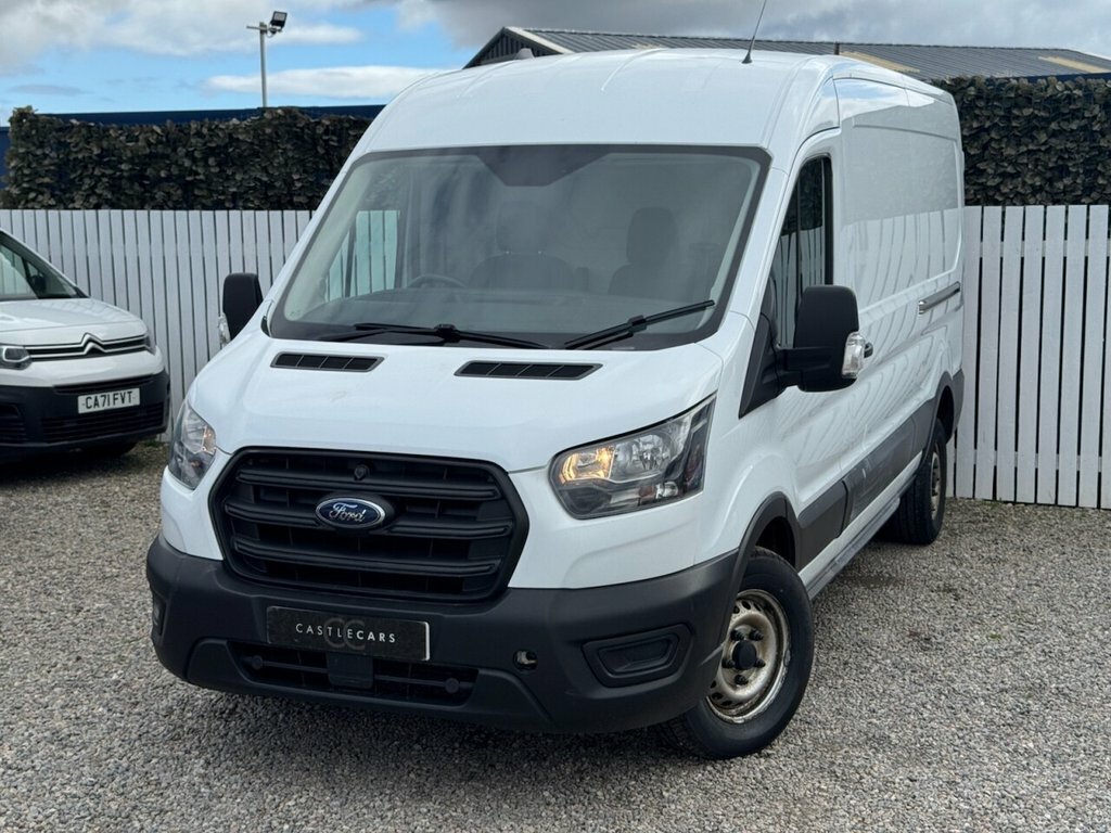 Ford Transit Custom 2L Leader HN22WJF White #3