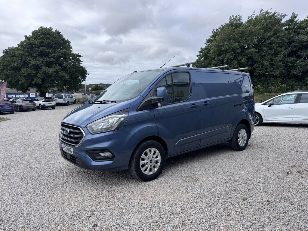 Ford Transit Custom 300 Ecoblue Limited Blue #3