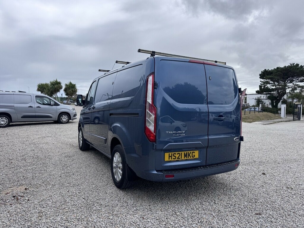 Ford Transit Custom 300 Ecoblue Limited Blue #4