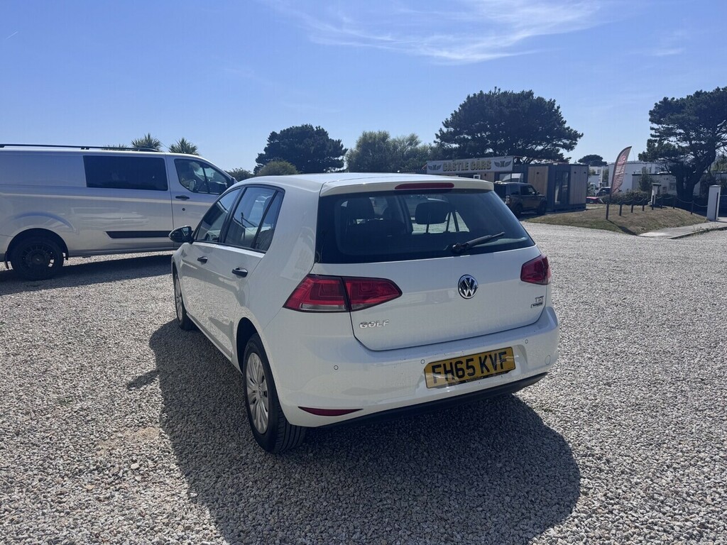 Volkswagen Golf Tsi S White #5