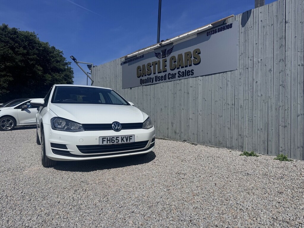 Volkswagen Golf Tsi S White #2