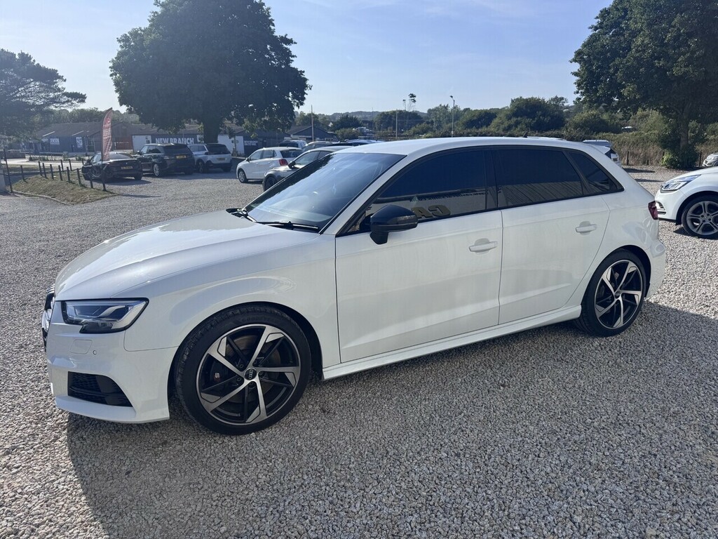 Audi S3 Tfsi Black Edition White #2