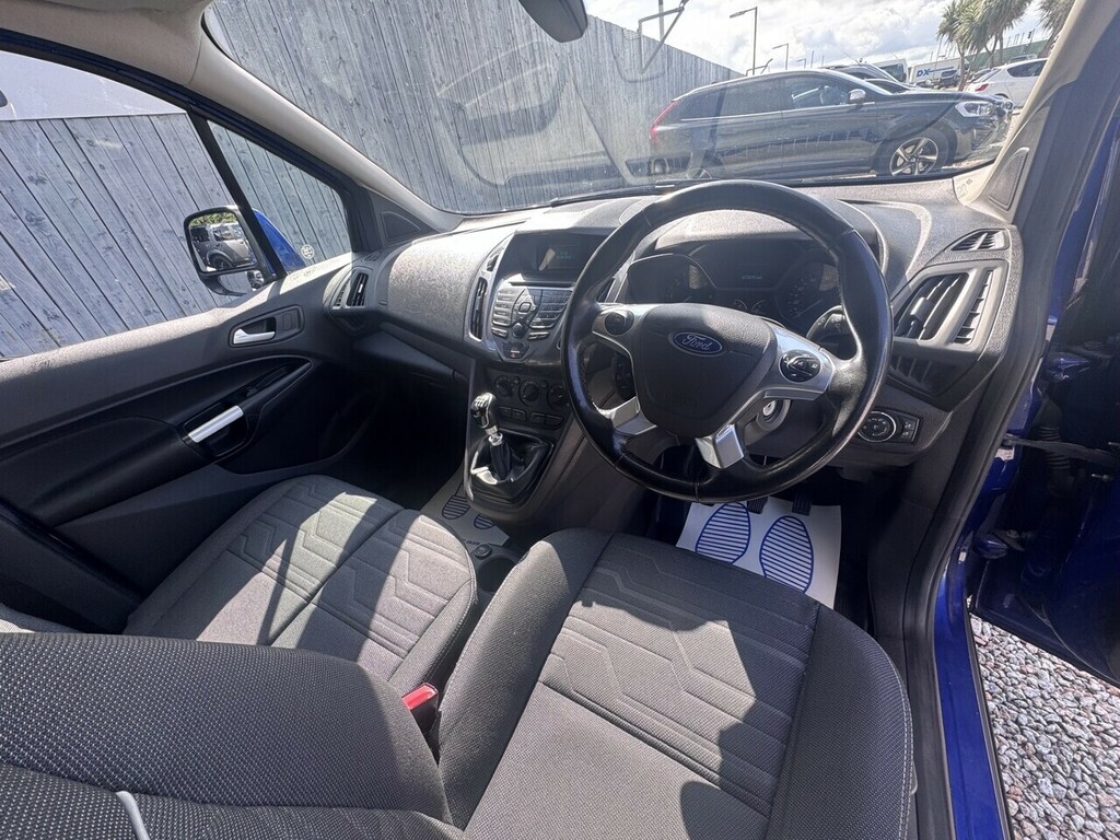 Ford Transit Connect Tdci 240 Limited EU17ZVD Blue #6