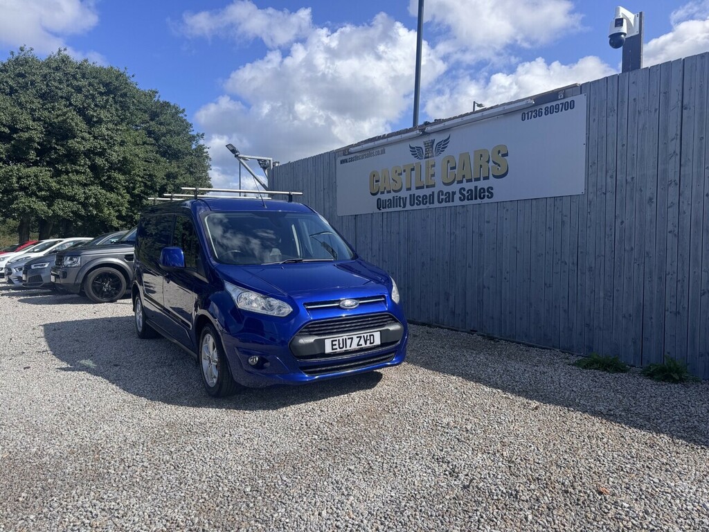 Ford Transit Connect Tdci 240 Limited EU17ZVD Blue #2