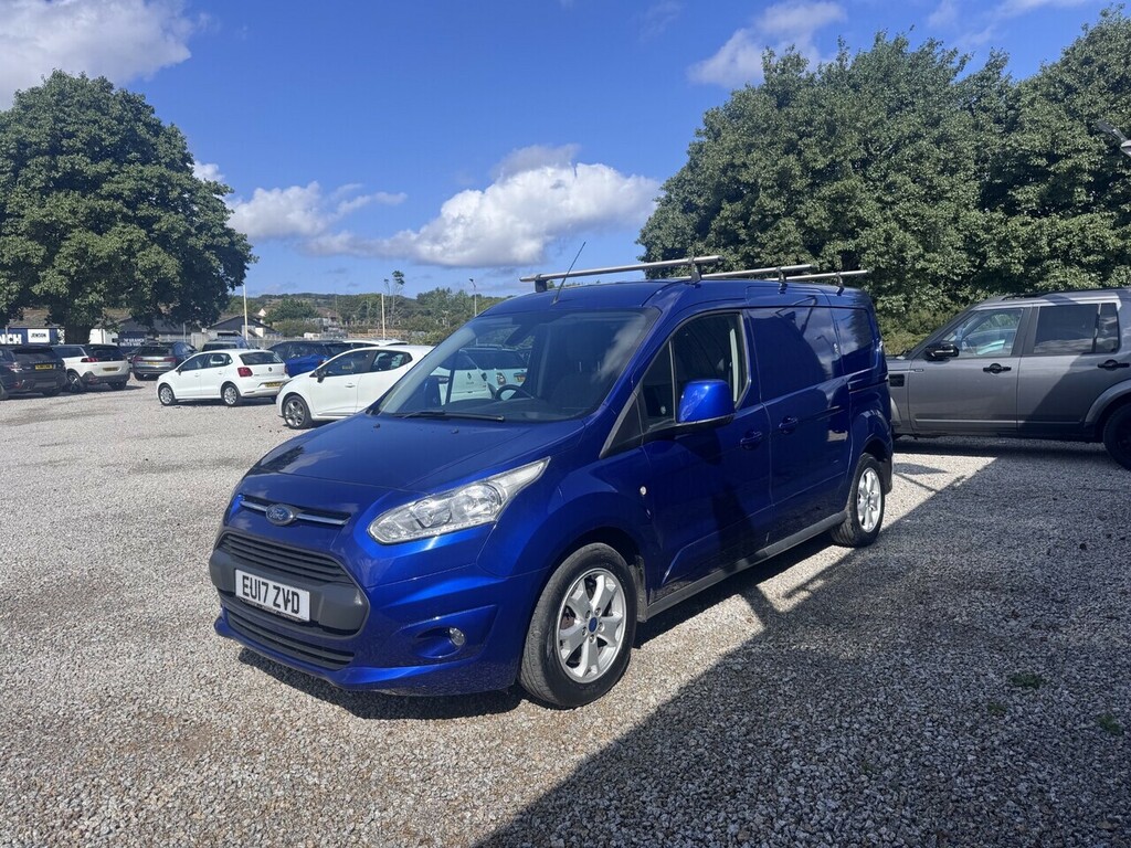 Ford Transit Connect Tdci 240 Limited EU17ZVD Blue #4