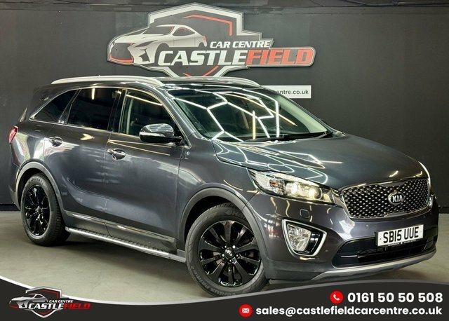 Kia Sorento 2015 2.2 Crdi Kx-3 Suv Awd Euro 6 SB15UUE Grey