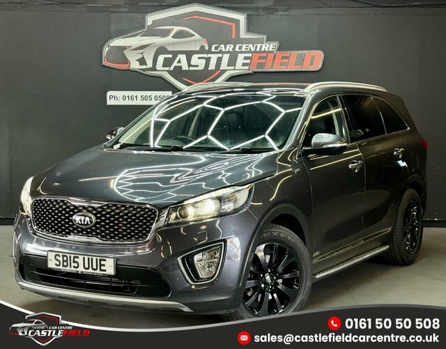Kia Sorento 2015 2.2 Crdi Kx-3 Suv Awd Euro 6 SB15UUE Grey #3