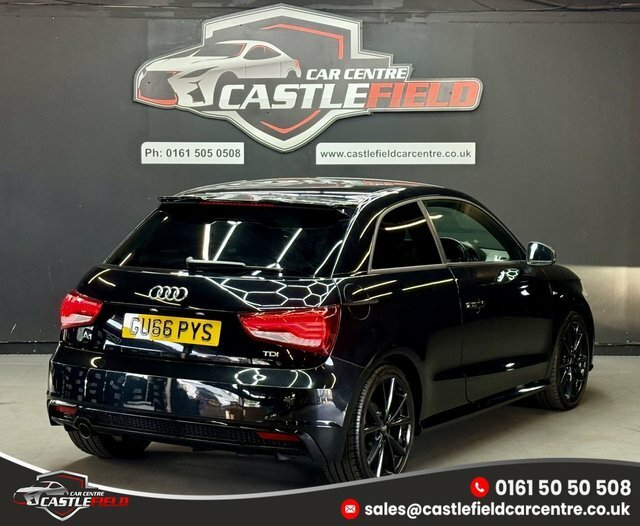 Audi A1 2016 1.6 Tdi Black Edition Hatchback S Black #5
