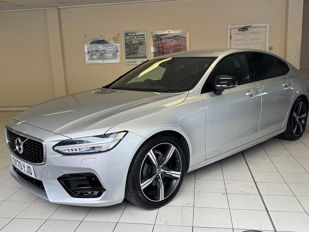 Volvo S90 D4 R-design Plus U6480 Ulez SV70YJD Silver #4