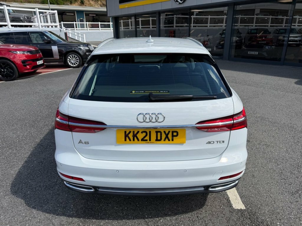 Audi A6 Avant 2L Sport White #6