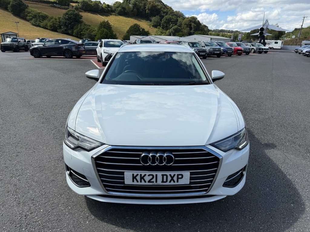 Audi A6 Avant 2L Sport White #2
