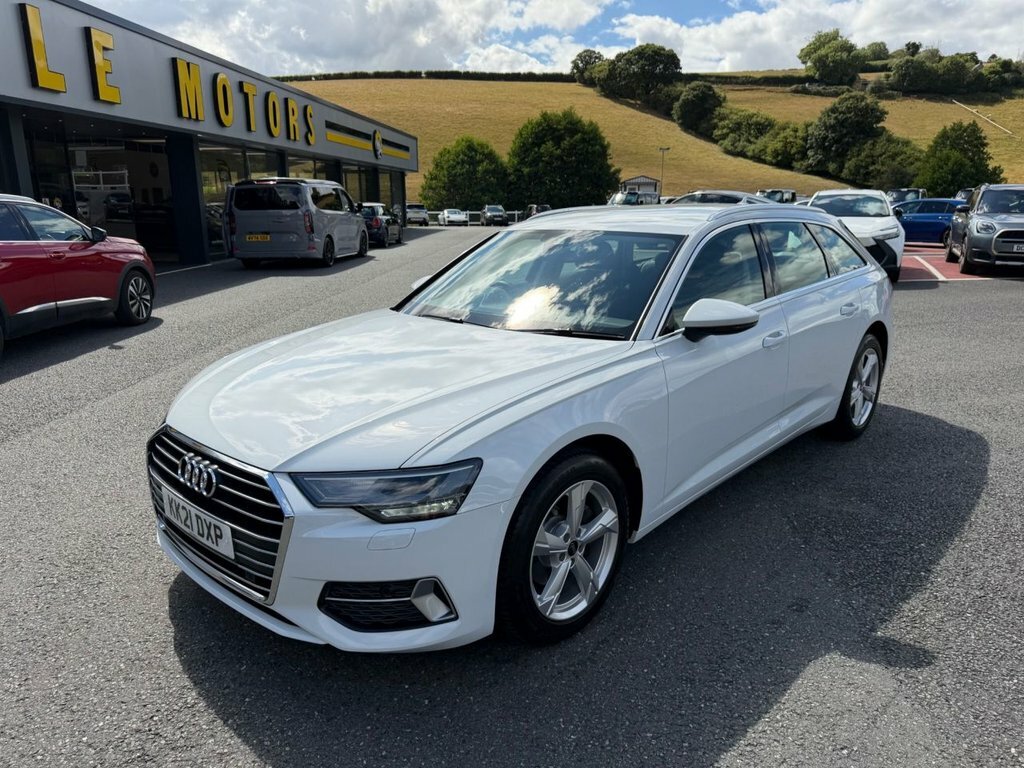 Audi A6 Avant 2L Sport White #3