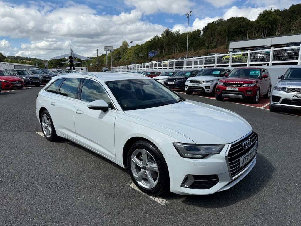 Audi A6 Avant 2L Sport White