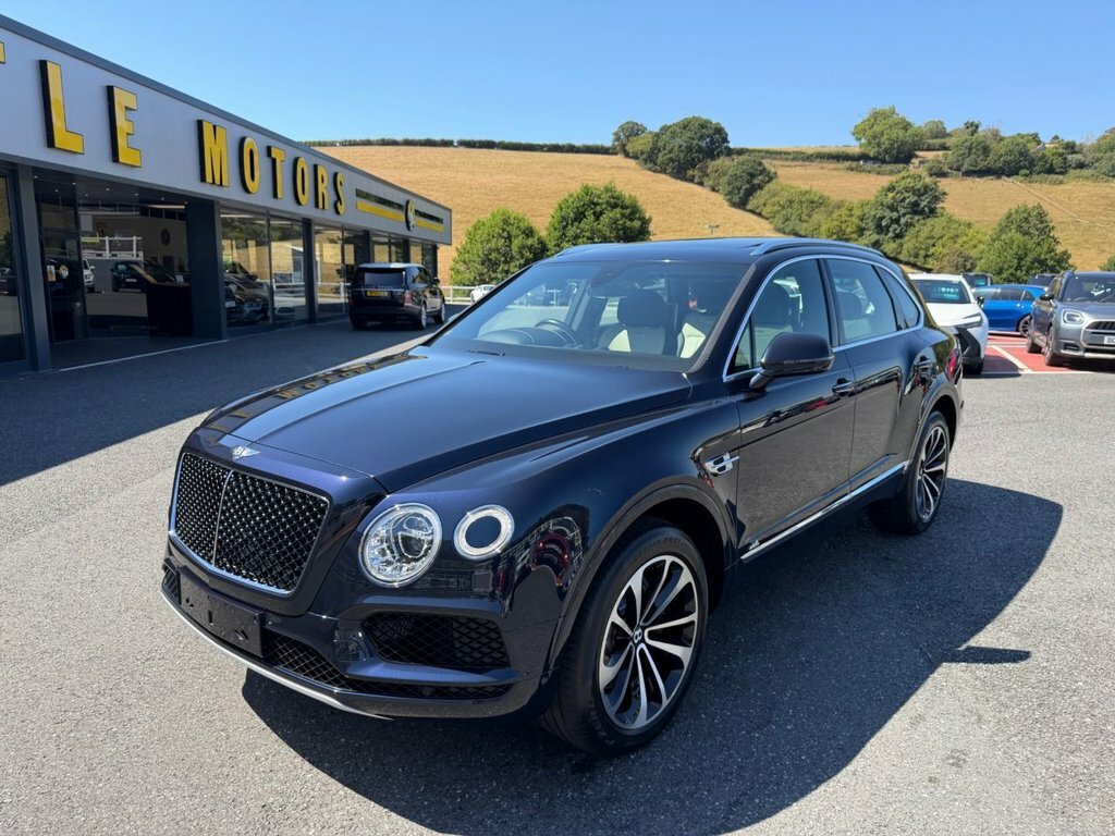 Bentley Bentayga Suv Blue #3