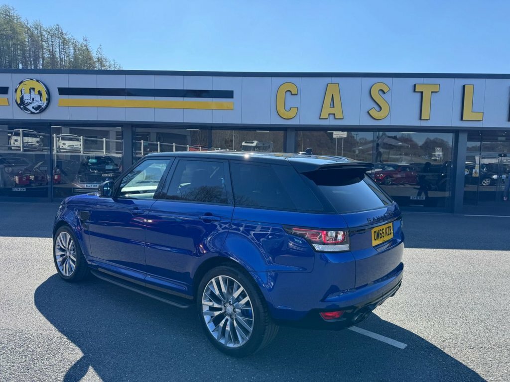 Land Rover Range Rover Sport 5L Dynamic Blue #4