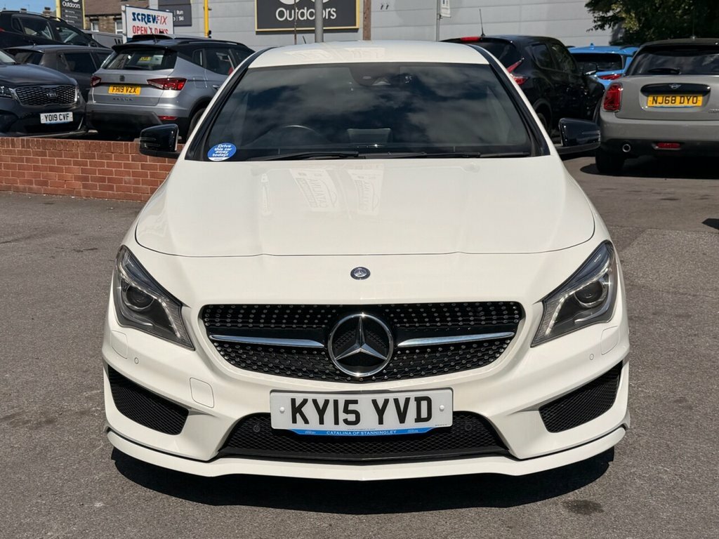 Mercedes-Benz CLA Class 2.1L Amg Sport White #2