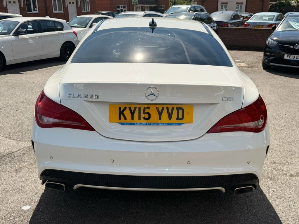 Mercedes-Benz CLA Class 2.1L Amg Sport White #5