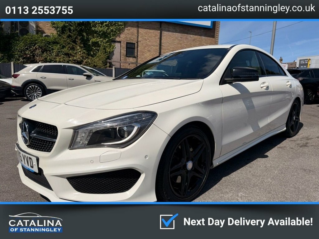 Mercedes-Benz CLA Class 2.1L Amg Sport White #3