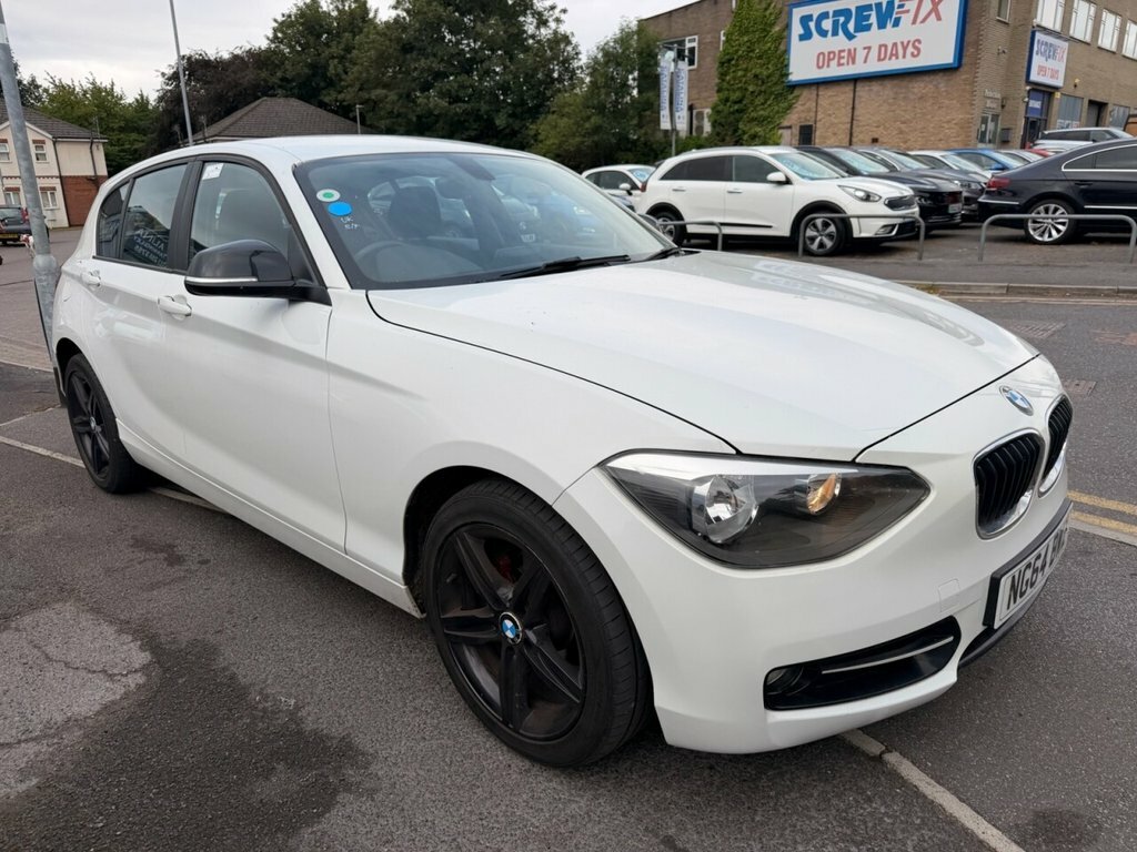 BMW 1 Series 1.6L Sport White #3