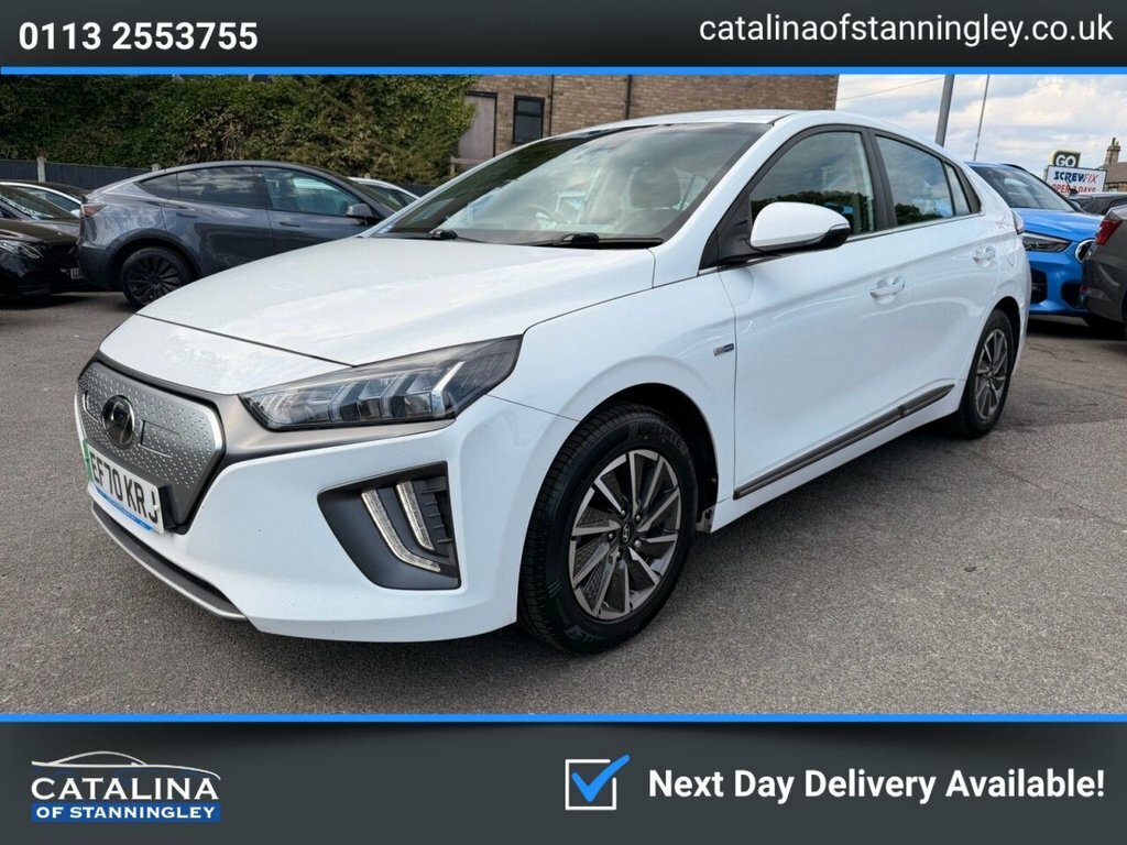 Hyundai Ioniq Premium White #3
