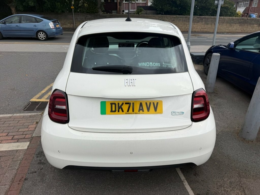 Fiat 500E Hatchback White #6