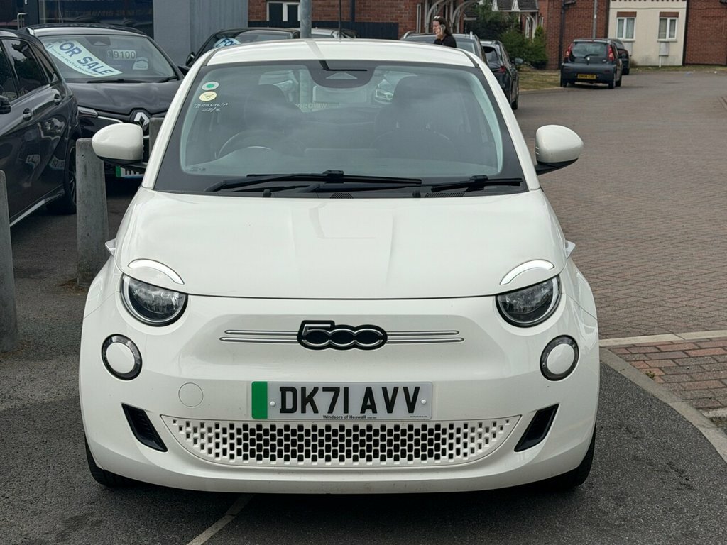 Fiat 500E Hatchback White #2