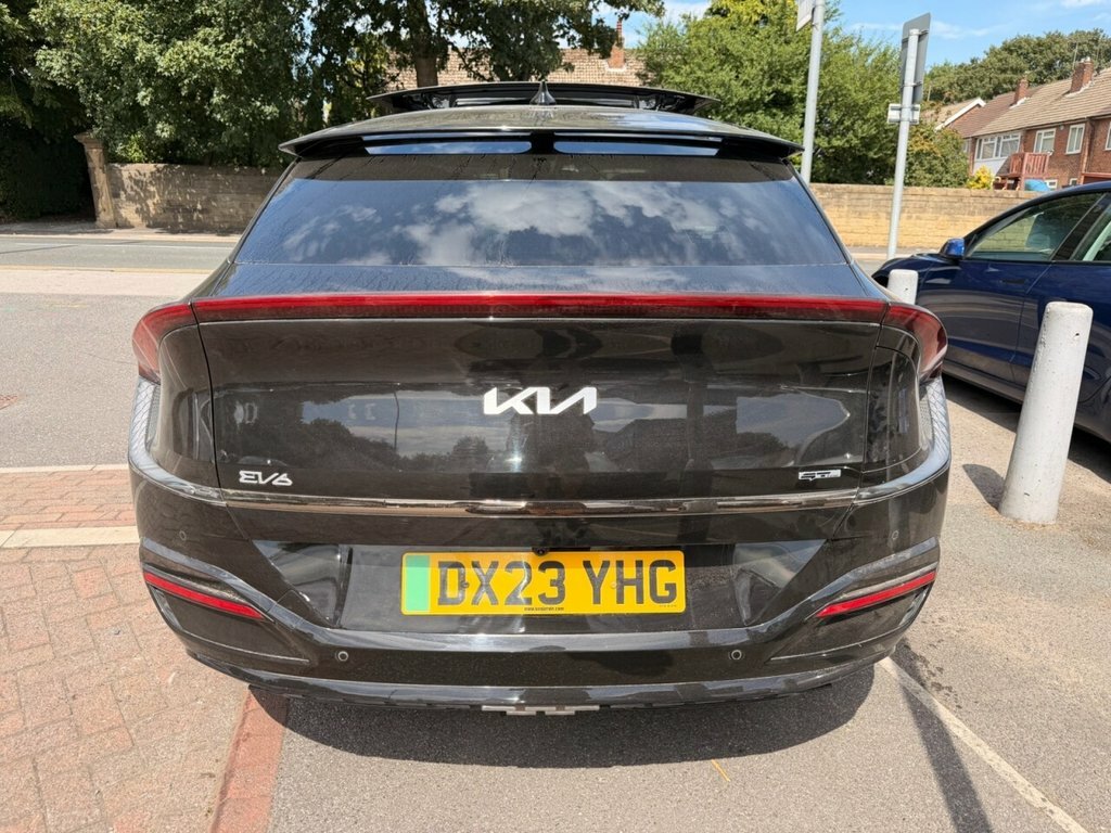Kia EV6 Hatchback Black #4