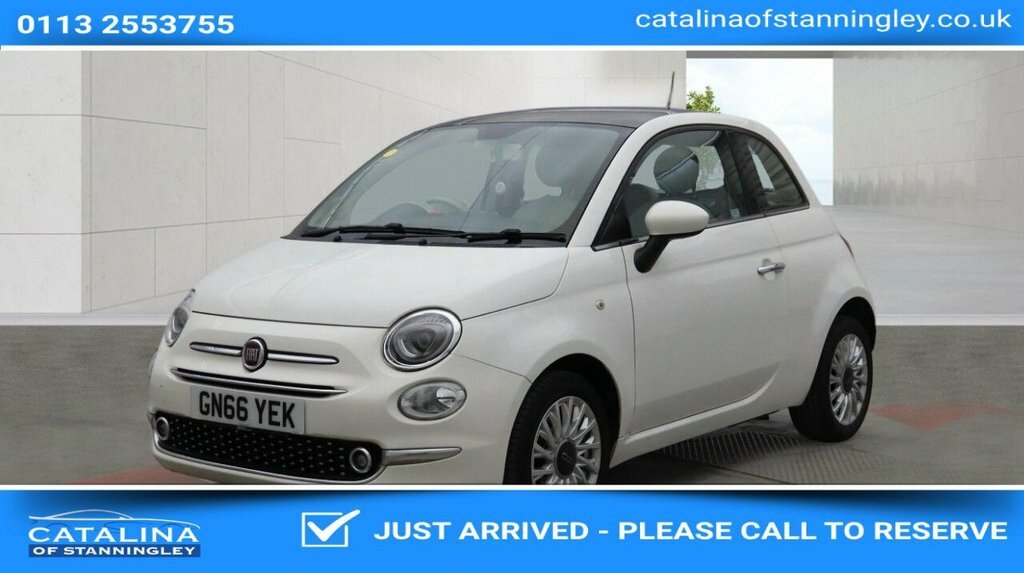 Fiat 500 1.2L Lounge White