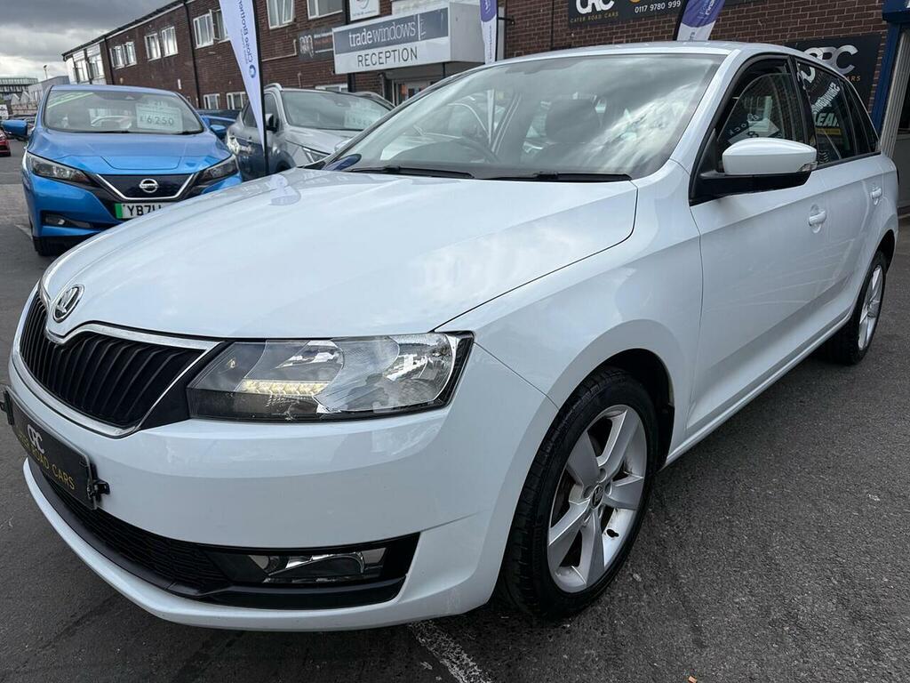Skoda Rapid Spaceback 1.0 Tsi Gpf Se Tech Hatchback Eu White #4