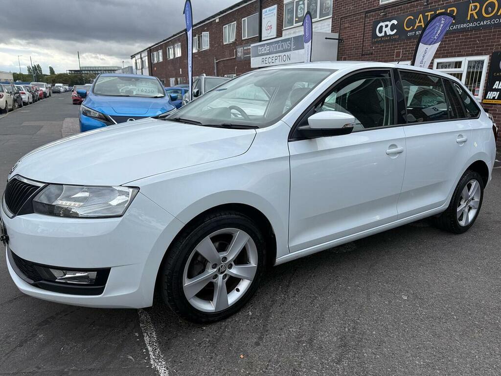 Skoda Rapid Spaceback 1.0 Tsi Gpf Se Tech Hatchback Eu White #5