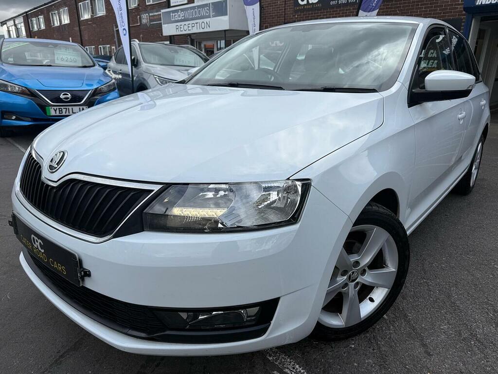 Skoda Rapid Spaceback 1.0 Tsi Gpf Se Tech Hatchback Eu White #3